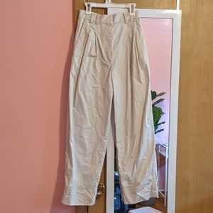 & Other Stories Relaxed HighWaisted Cotton Trouser